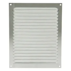 Renson ventilatierooster opbouw aluminium zilver 200x250 mm