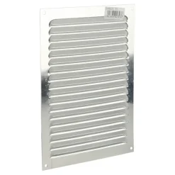 Renson ventilatierooster opbouw aluminium zilver 200x250 mm