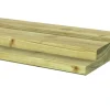 Rhombusprofiel vuren hout geschaafd 180 x 2,8 x 14,5 cm