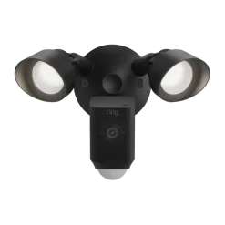 Ring Floodlight Camera Wired Plus Zwart