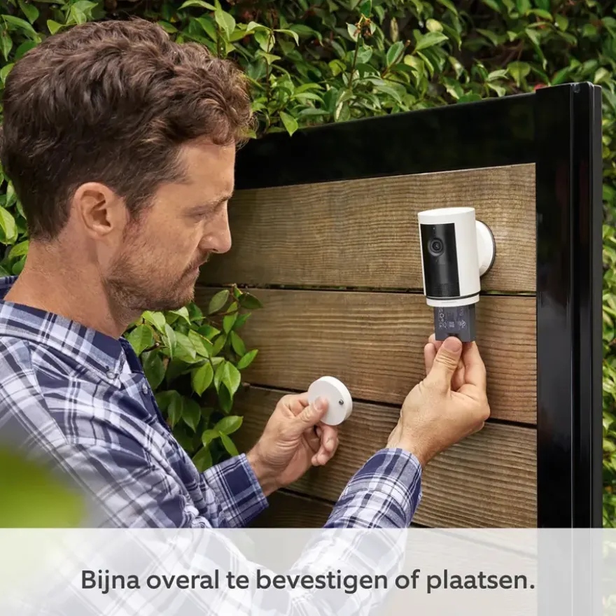 Ring Outdoor Camera Plus Battery Zwart 2K