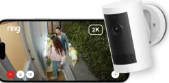 Ring Outdoor Camera Plus Battery Wit 2K