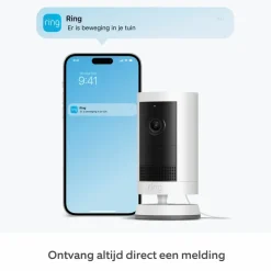Ring Outdoor Camera Plus Plug-in Wit 2K