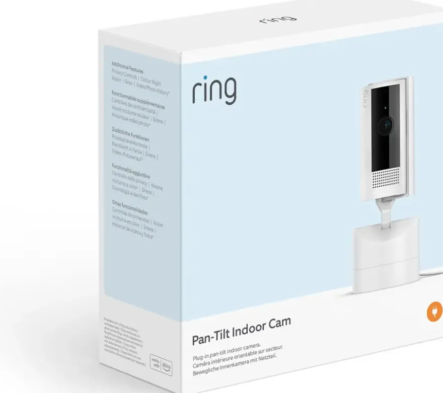 Ring Pan & Tilt Indoor Cam Wit