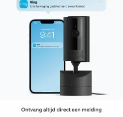 Ring Pan & Tilt Indoor Cam Zwart