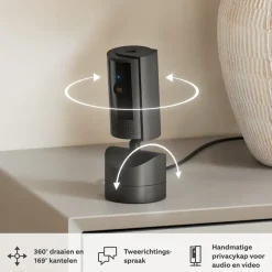 Ring Pan & Tilt Indoor Cam Zwart