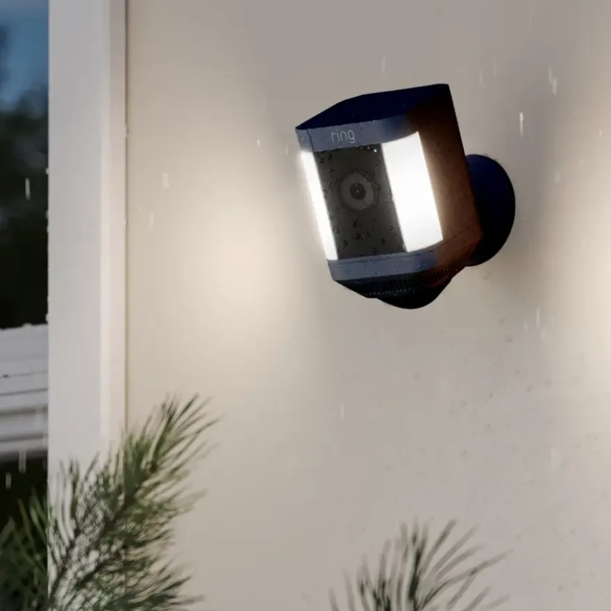Ring Spotlight Camera Plus Battery Zwart