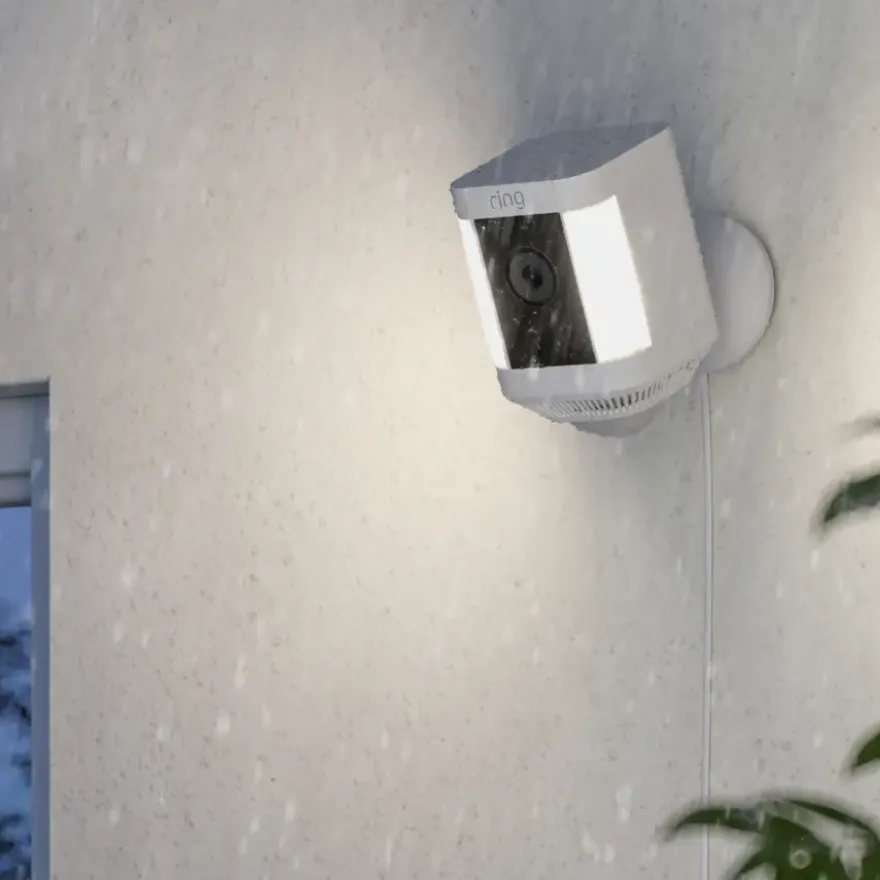 Ring Spotlight Camera Plus Plug-in Wit