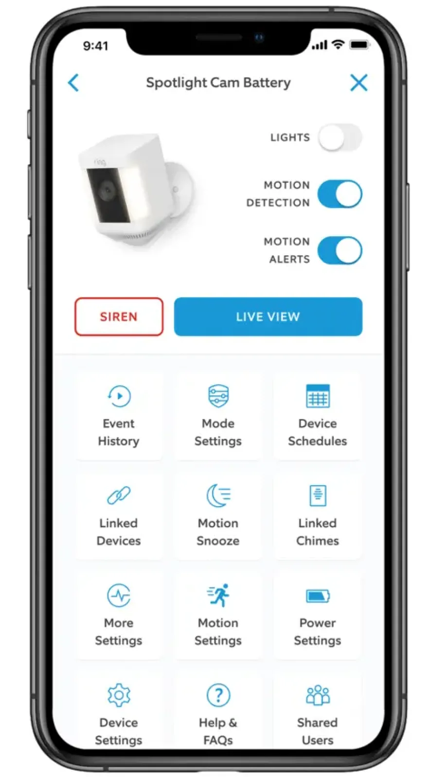 Ring Spotlight Camera Plus Plug-in Wit