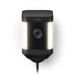 Ring Spotlight Camera Plus Plug-in Zwart