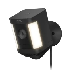 Ring Spotlight Camera Plus Plug-in Zwart