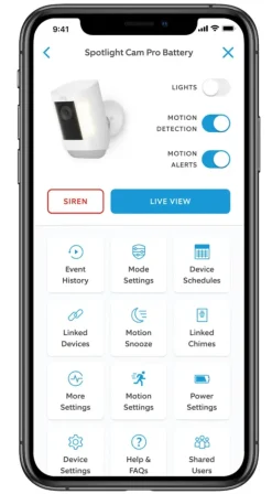 Ring Spotlight Camera Pro Wired Wit 2K