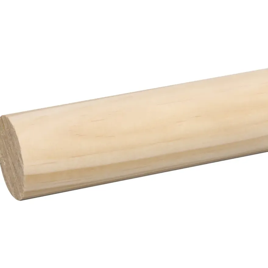 Ronde stok grenen Ø 35 mm, lengte 270 cm