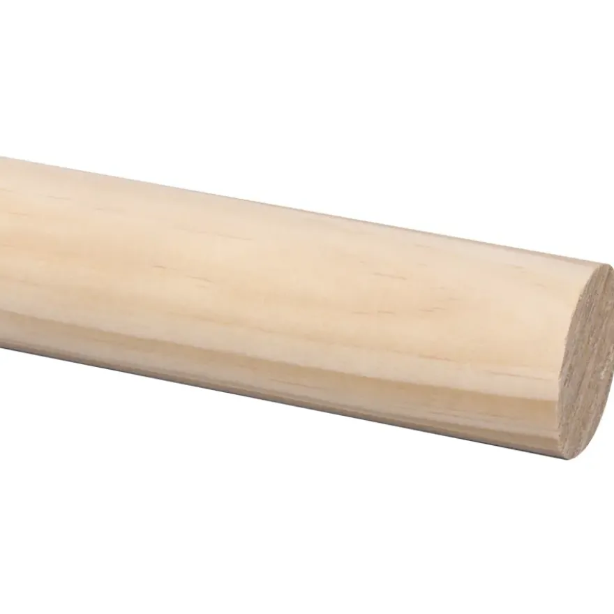 Ronde stok grenen Ø 35 mm, lengte 270 cm