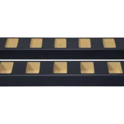 Roomdivider profiel recht 90° lava eiken 2 stuks