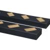 Roomdivider profiel schuin 45° lava eiken 2 stuks