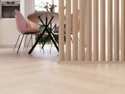 Roomdivider spijlen MDF natuur eiken 4 stuks