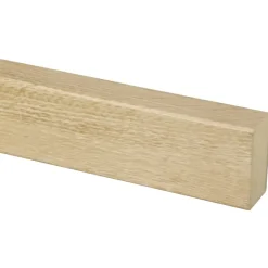 Roomdivider spijlen MDF natuur eiken 4 stuks