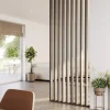 Roomdivider complete set grijs eiken 260x100cm