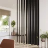 Roomdivider lamel ellips zwart 18x240 cm 1 stuk