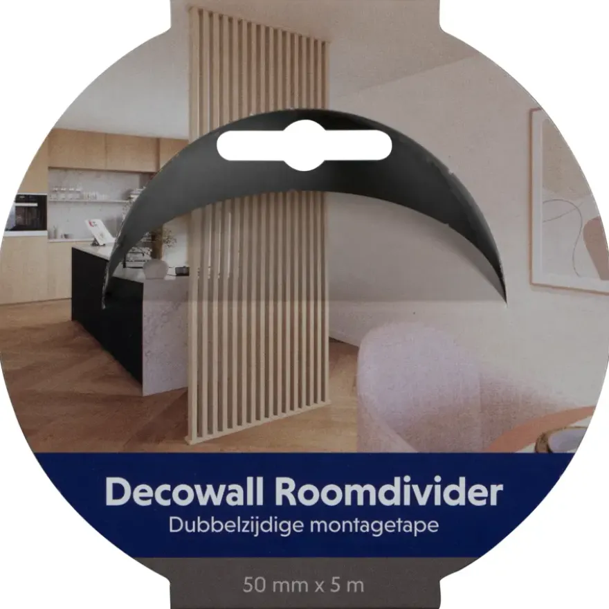 Roomdivider montagetape 5m