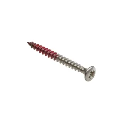 Rotadrill schroef universeel lenskop PZ2 RVS 4x20 mm 13 stuks