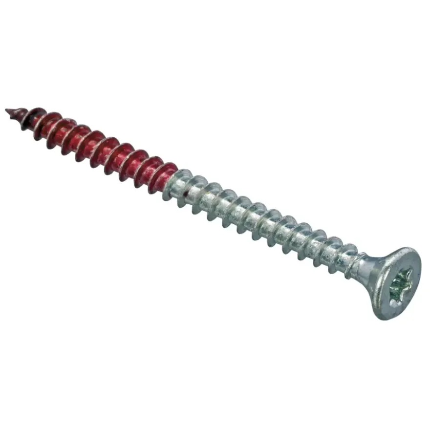 Rotadrill Torx schroeven platkop verzinkt 6,0x40 mm - 19 stuks