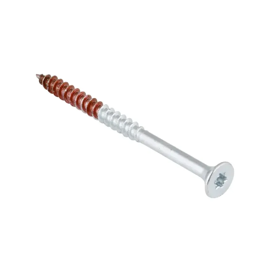 Rotadrill Torx schroeven platkop verzinkt 4,5x70 mm - 23 stuks