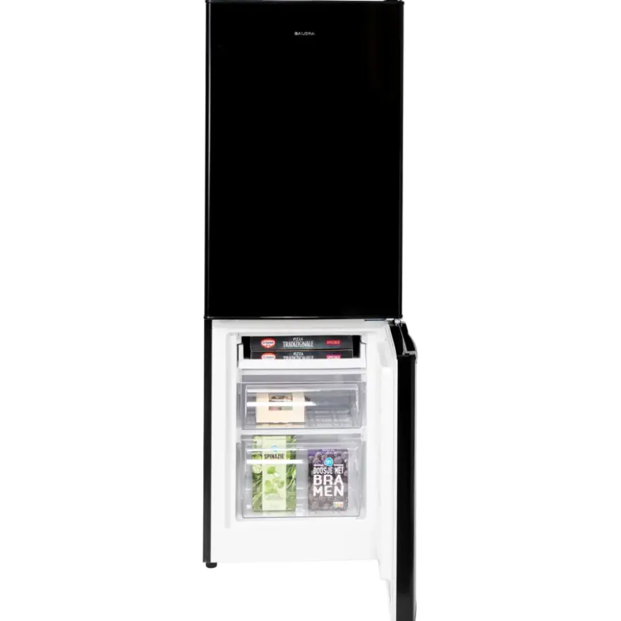 Salora CFC1730B koel-vriescombinatie vrijstaand 173 liter zwart