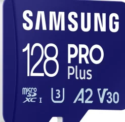 Samsung Pro Plus Micro SD-Kaart Incl. SD-Adapter 128 GB