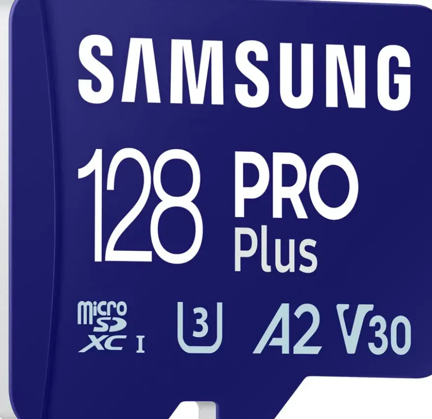 Samsung Pro Plus Micro SD-Kaart Incl. SD-Adapter 128 GB