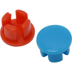 Sanivesk Afsluitplug Kunststof Rood + Blauw