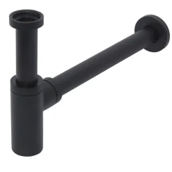 Sanivesk Bekersifon 5/4"x32mm Mat Zwart