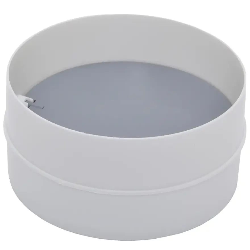 Sanivesk buisverbinder met terugslagklep wit Ø100 mm