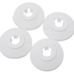 Sanivesk CV Buisrozet 15mm Wit 4 stuks