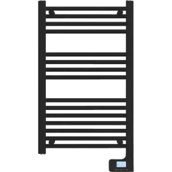 Sanivesk design radiator Lima elektrisch zwart 80 x 50 cm