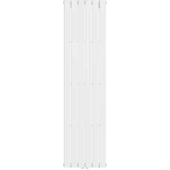 Sanivesk design radiator Negev wit midden/onder aansluiting 180 x 45 cm