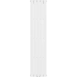 Sanivesk design radiator Negev wit midden/onder aansluiting 180 x 38 cm