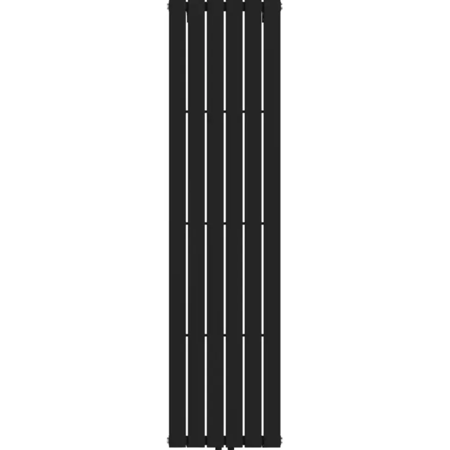 Sanivesk design radiator Negev zwart midden/onder aansluiting 180 x 45,2 cm