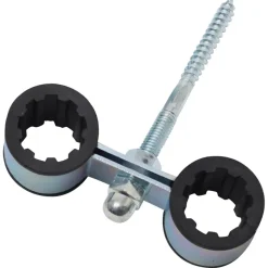 Sanivesk Dubbele CV Beugel + Pen + Inlage 22mm 2 stuks