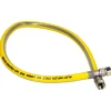 Sanivesk Flexibele Gasslangset RVS M24x1,5 RVS 100cm