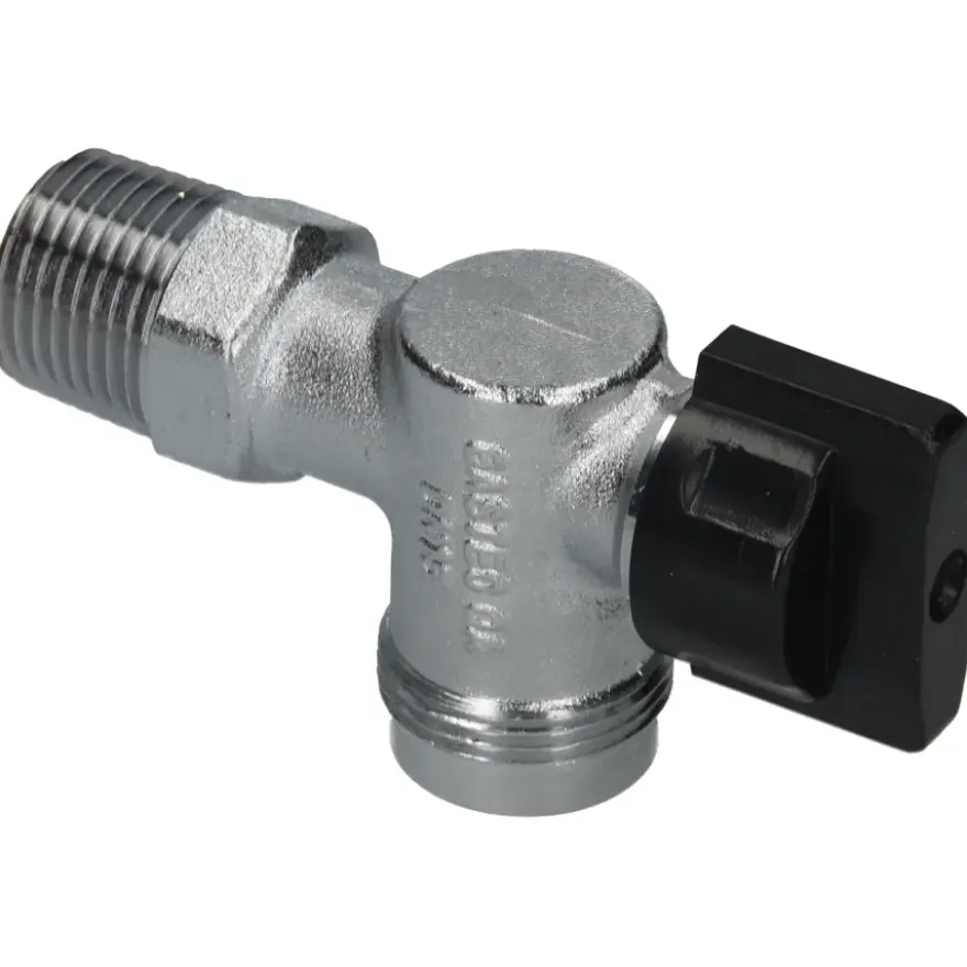Sanivesk Gaskraan Haaks M24x1/2"M Chroom