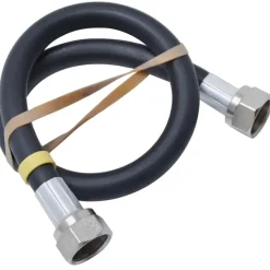 Sanivesk Gasslang Zwart M24xM24 80cm Rubber
