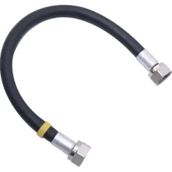 Sanivesk Gasslang Zwart M24xM24 40cm Rubber
