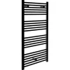 Sanivesk handdoekradiator Nairobi zwart 120 x 50 cm