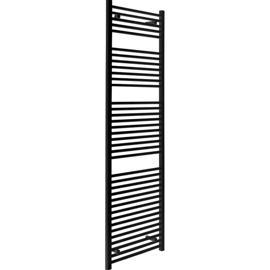 Sanivesk handdoekradiator Nairobi zwart 160 x 50 cm