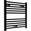 Sanivesk handdoekradiator Nairobi zwart 80 x 50 cm