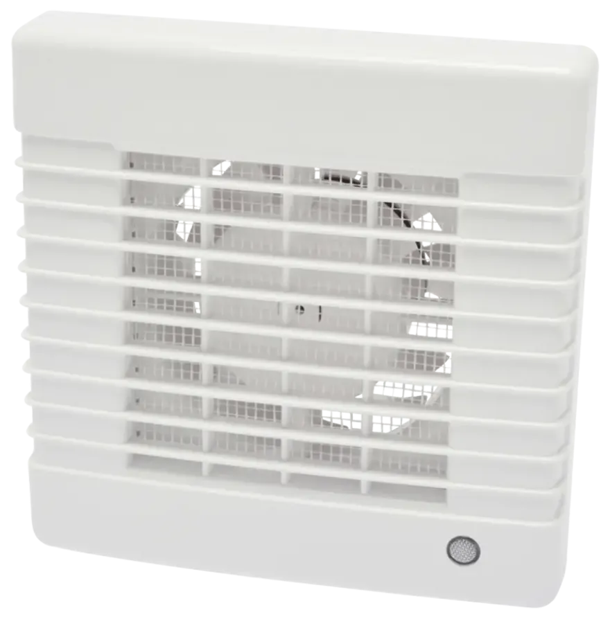 Sanivesk inbouwventilator Standaard met timer wit Ø 100 mm