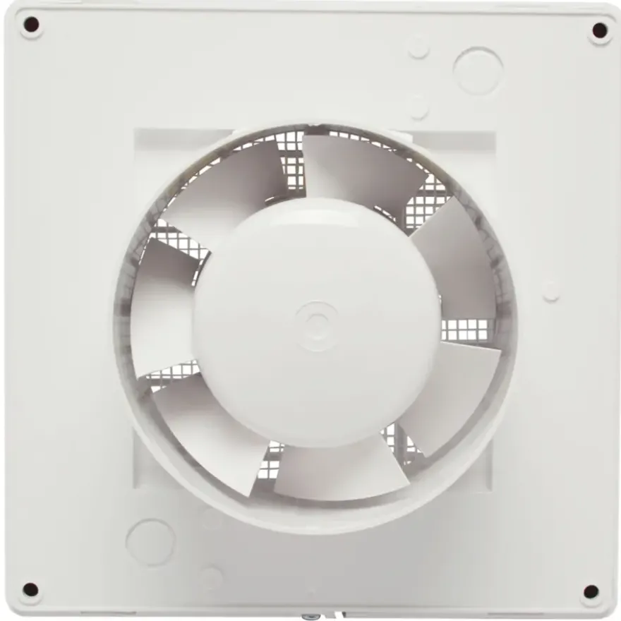 Sanivesk inbouwventilator Standaard met timer wit Ø 100 mm