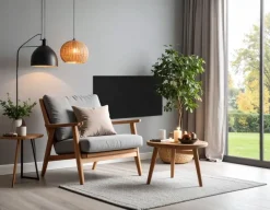 Sanivesk infrarood paneel Porto zwart 30 x 60 cm